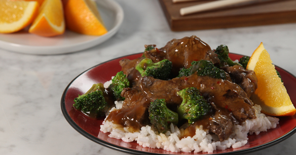 Spicy Orange Beef and Broccoli